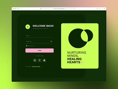 Sign Up - Daily UI Challenge #1 daily ui design desktop interface login interface ui