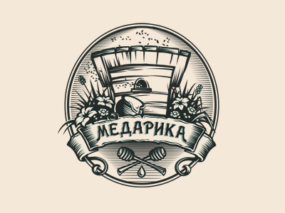 МЕДАРИКА bee hive honey мёд пчела улей
