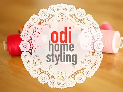 Odi - logo design home homestyling logo odi site styling textile ui ux