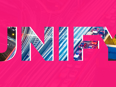 Type Exploration all caps bold bright color font online pink promo type typography