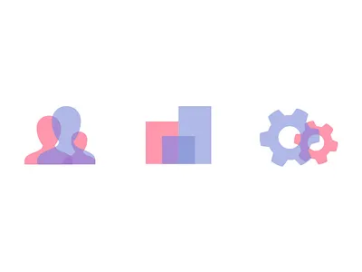 Overlay Icon Style blend blending brand branding icon style icons opacity overlap overlay
