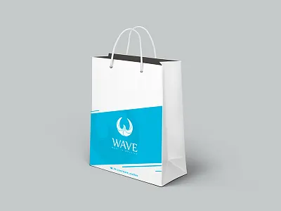 Wave - Package bag brand branding corporate package create logo graphic design identity logo design logotype sketch