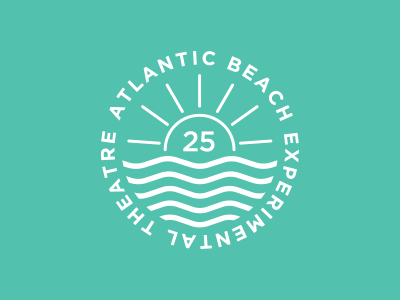 ABET 25 circle design illustration logo stamp type