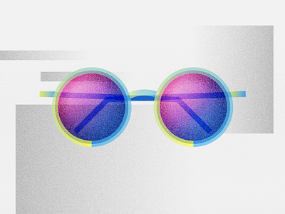 Slaybans blue gradient pink slay slaybans sunglasses texture vector yellow