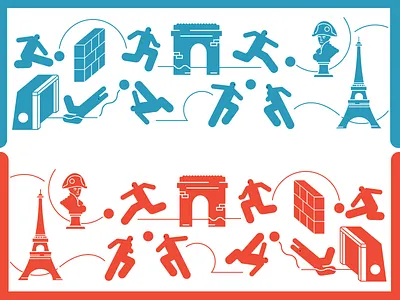 Euro 2016 ball euro2016 football fun game header man paris players sport strike vector