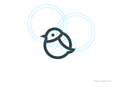 Robin Bird brand identity logo logo mark logotype minimalism monogram symbol