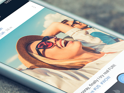 pictures & videos - social app applications ui design ux design