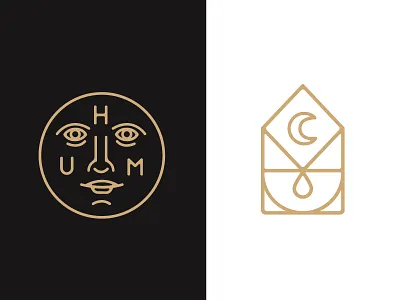 Secret Society biznizz crescent drop house hum creative icon moon mystery secret shapes society tear water