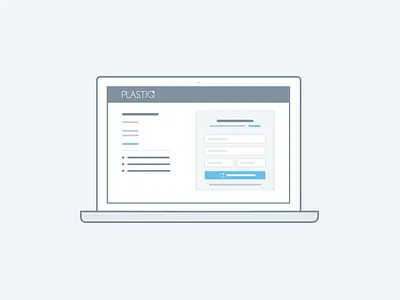 Laptop Illustration illustration laptop plastiq