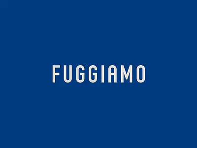 Fuggiamo branding identity logo