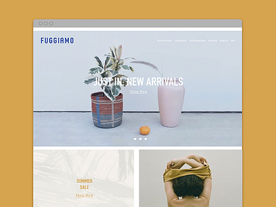 Fuggiamo Website branding identity logo website