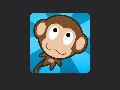 Blast Monkeys Forever Android App Icon android banana blast cannon forever icon monkey monkeys sequel success ui yobonja