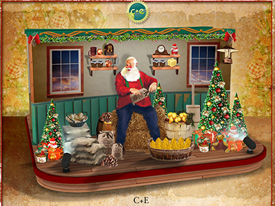 Layout scenario Christmas idea layout scenario christmas