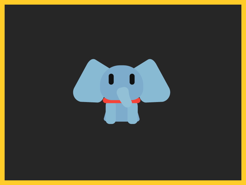 Jumpy Dumpy animal animation character design dumbo elephant gif illustration motion