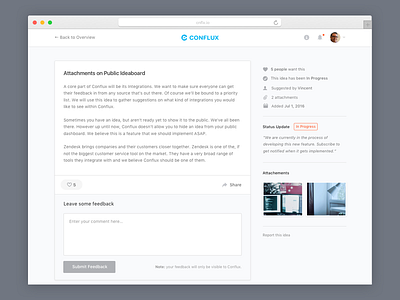 Conflux - Idea cnflx conflux content grid idea detail idea page layout