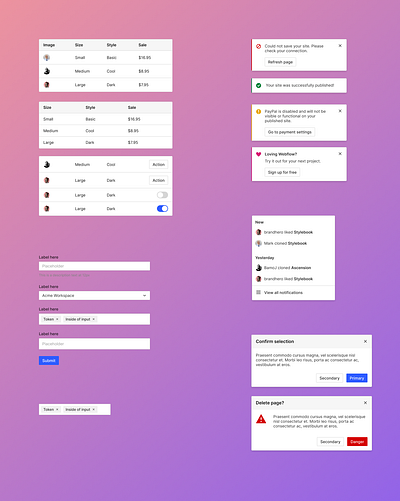 Marketplace Components components design systems product design ui