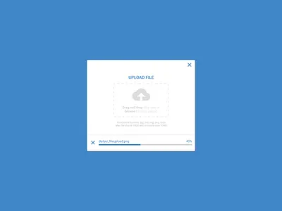 Daily UI 031 :: File :: Upload cloud daily ui file ui upload