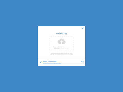 Daily UI 031 :: File :: Upload cloud daily ui file ui upload
