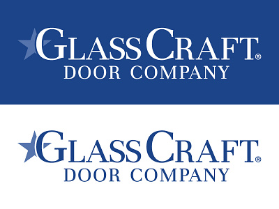 GlassCraft Logo Draft brand branding company design logo