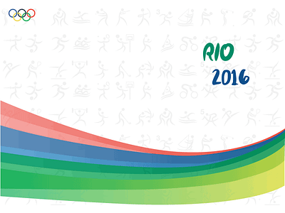 Olympic Games of RIO, 2016 - The Wave 2016 games graphism hetic nataf olympic raphael rio wave