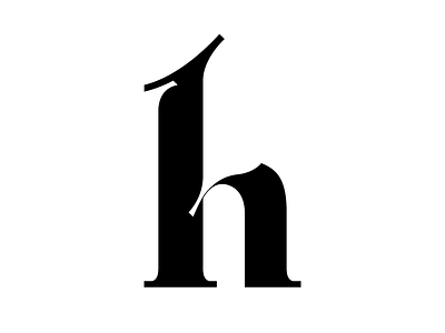 H is for Hero dad design father font graphic h hero letter letters type typographic typography