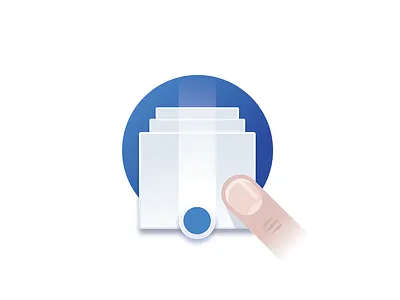 Smooth Slide app ui iconography interaction material product ux design