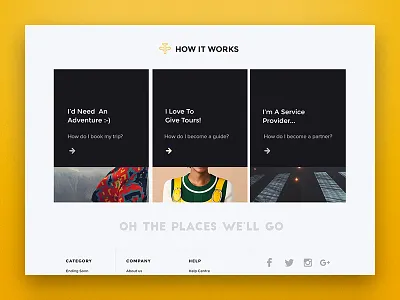 How to... landing page manual responsive travel ui ux