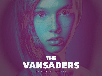 Vansaders Single Cover album color posterize solarize