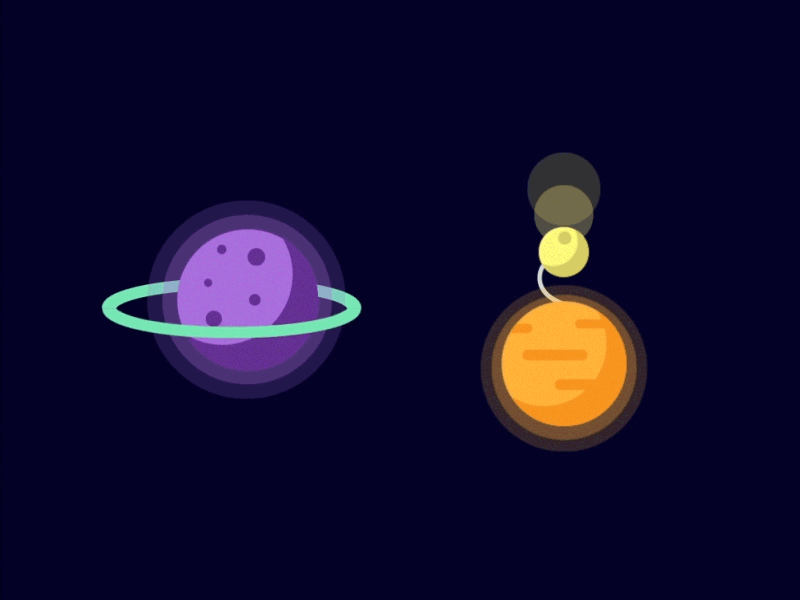 How NASA sees space animation motion design motion graphics vector