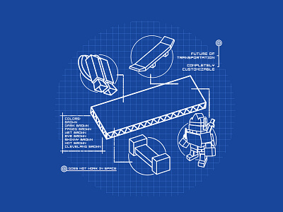 C.A.R.D Board blueprint blueprint cardboard