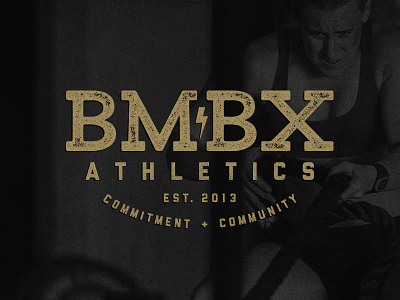 BMBX Typography Treatment logo typography