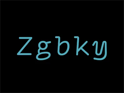 Again a mono dwa mono monospace monospaced semiitalic semislanted zgbky