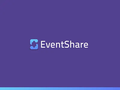 EventShare branding event icon identity logo mark monogram s share smart ticket