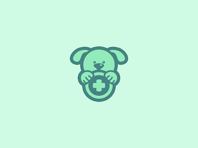 Logo Vet animal animals brand dog icon logo puppy vet