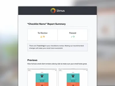 [Email] Litmus Checklist Notification email email design email development email newsletter html email litmus newsletter