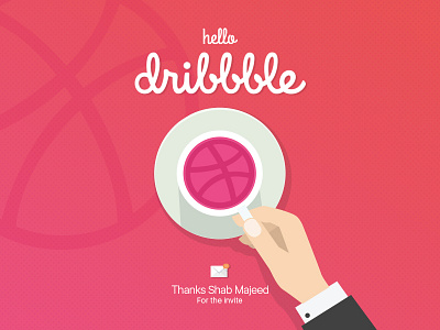 Thank you Shab :) dribbble! hello