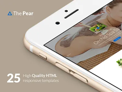 The Pear HTML Templates bootstrap corporate html quality style templates