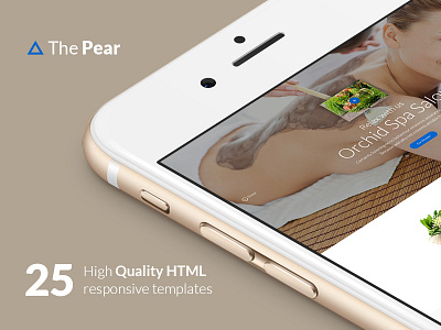 The Pear HTML Templates bootstrap corporate html quality style templates