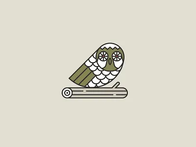 Owl Illustration animal bird design icon illustration logo nature owl