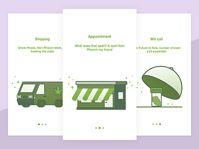 Onboarding ganja illustration non phixion onboarding
