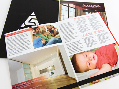 Acculevel Brochure brochure construction floor gypsum quiet sound systems