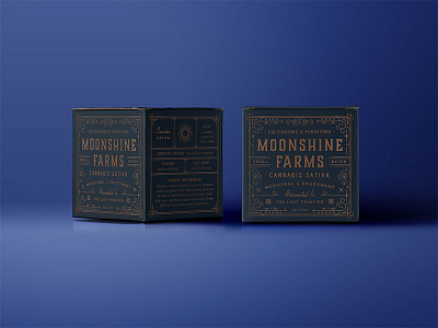 Cannabis Packaging Mockup braizen branding cannabis moonshine packaging