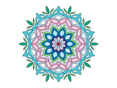 Islamic Flloral Pattern floral flower islamic mandala pattern