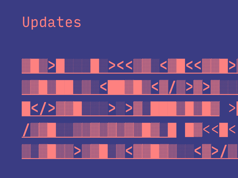 Loading animation on oak.is animation input mono javascript loading typography