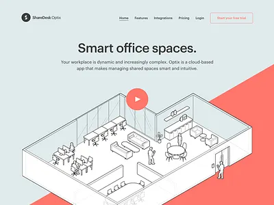 Optix - Website branding design optix ui ux website