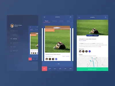 Debut Shot - Pro 9 app blue debut ios mobile ui