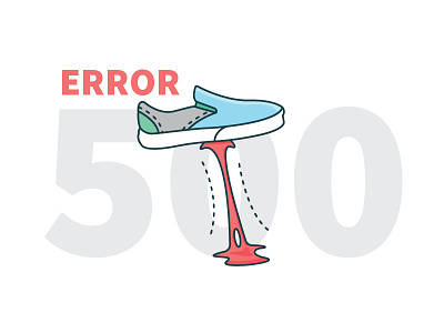 Error error illustration line vector