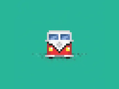 8bit VW Bus