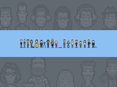 Pixel Art old school pixel pixel art team