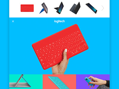 Logitech Website Redesign colours design logitech minimal simple simplicity ui ux web website